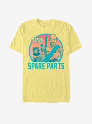 Star Wars Episode IX The Rise Of Skywalker Spare Parts T-Shirt