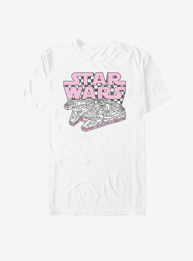 Star Wars Falcon Checkered T-Shirt