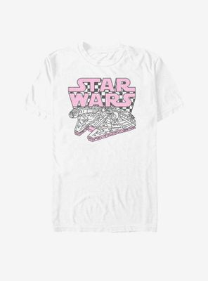 Star Wars Falcon Checkered T-Shirt