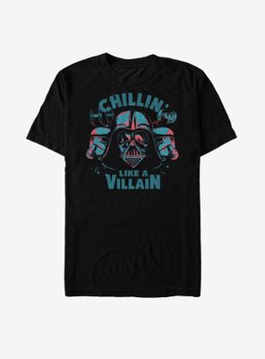 Star Wars Vader Chillin' Like A Villain T-Shirt