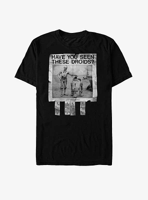 Star Wars Missing Droids T-Shirt