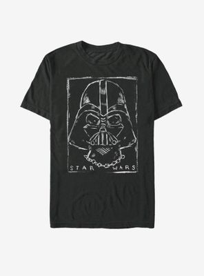 Star Wars Vader Woodcut T-Shirt