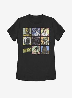 Star Wars Episode V The Empire Strikes Back Boxes Womens T-Shirt