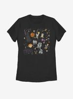 Star Wars Icons Collage Womens T-Shirt