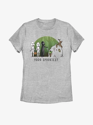 Star Wars Yoda Spookiest Womens T-Shirt