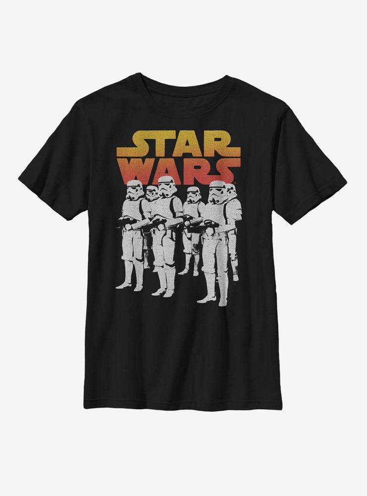 Star Wars Marching Orders Back Youth T-Shirt