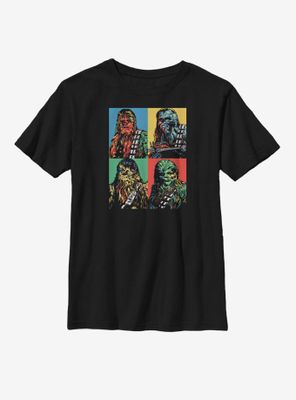 Star Wars Chewie Warhol Youth T-Shirt