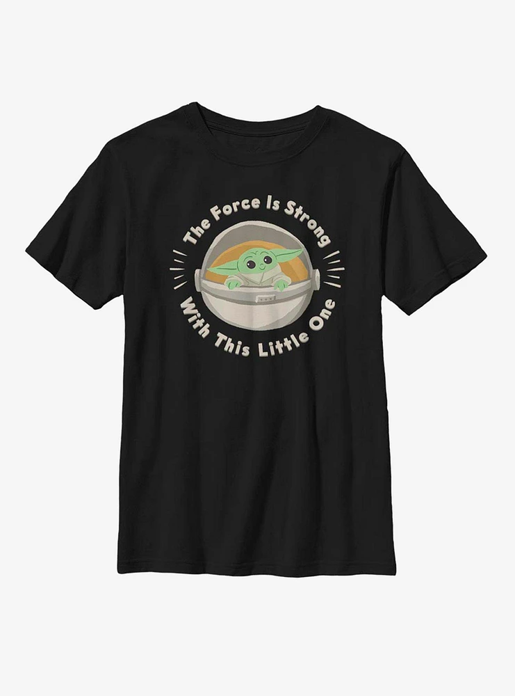 Star Wars The Mandalorian Child Little One Youth T-Shirt