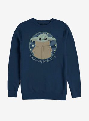 Star Wars The Mandalorian Child Cutest Galaxy Sweatshirt