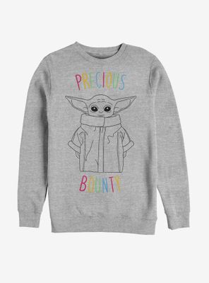 Star Wars The Mandalorian Child Precious Bounty Sweatshirt