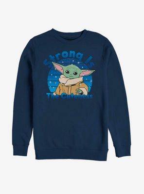 Star Wars The Mandalorian Child Strong Is Cuteness Sweatshirt