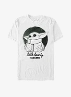Star Wars The Mandalorian Child Little Bounty Sketch T-Shirt
