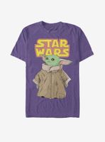 Star Wars The Mandalorian Child Dreamy Gaze T-Shirt