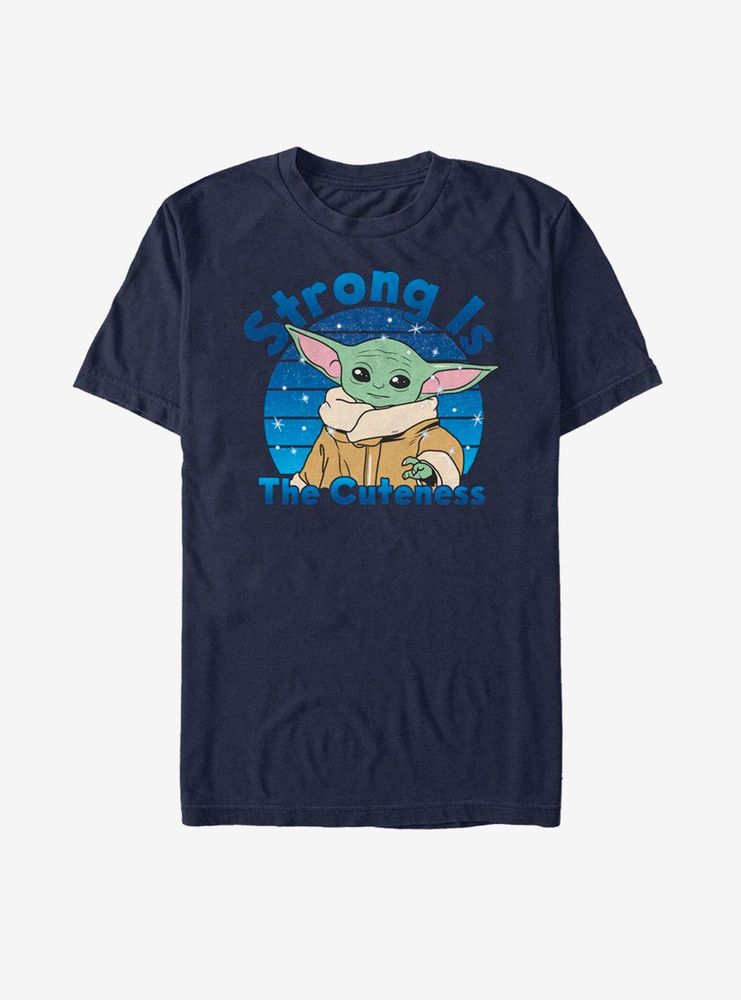 Star Wars The Mandalorian Child Strong Is Cuteness T-Shirt