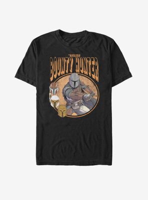 Star Wars The Mandalorian Bounty Hunter Comic T-Shirt