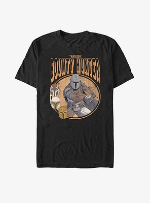 Star Wars The Mandalorian Bounty Hunter Comic T-Shirt