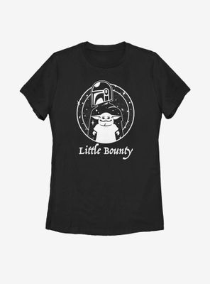 Star Wars The Mandalorian Child Little Bounty Womens T-Shirt