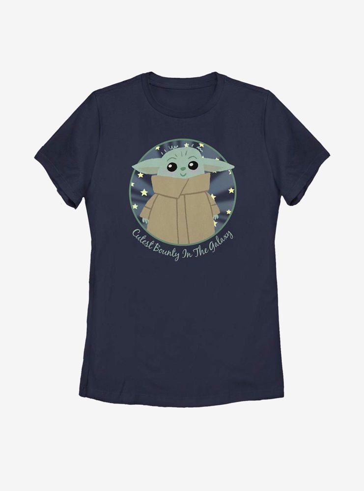 Star Wars The Mandalorian Child Cutest Galaxy Womens T-Shirt