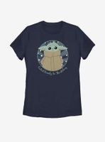 Star Wars The Mandalorian Child Cutest Galaxy Womens T-Shirt