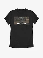 Star Wars The Mandalorian Child Naps And Snacks Womens T-Shirt