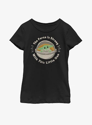 Star Wars The Mandalorian Child Little One Youth Girls T-Shirt
