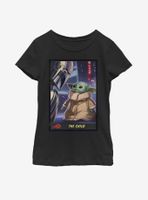 Star Wars The Mandalorian Child Trading Card Youth Girls T-Shirt