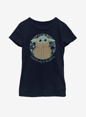 Star Wars The Mandalorian Child Cutest Galaxy Youth Girls T-Shirt