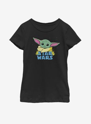 Star Wars The Mandalorian Child Profile Logo Youth Girls T-Shirt