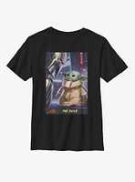 Star Wars The Mandalorian Child Trading Card Youth T-Shirt