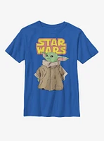 Star Wars The Mandalorian Child Dreamy Gaze Youth T-Shirt