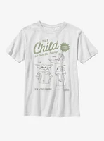 Star Wars The Mandalorian Child Toy Action Figure Youth T-Shirt