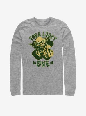 Star Wars Yoda Lucky One Long-Sleeve T-Shirt