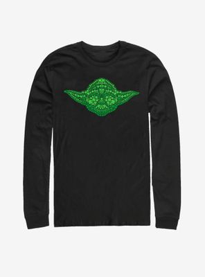 Star Wars Yoda Clovers Long-Sleeve T-Shirt