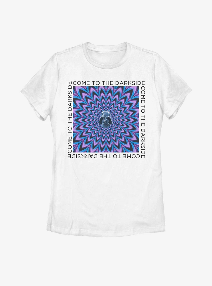 Star Wars Darth Vader Dark Side Hypnotize Womens T-Shirt