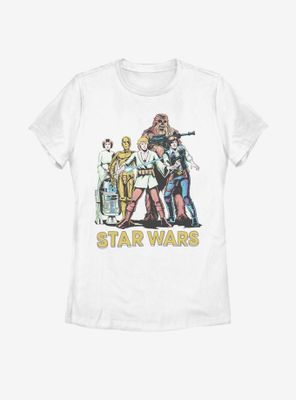 Star Wars Group Shot Two Womens T-Shirt