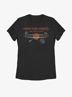 Star Wars The Force Womens T-Shirt