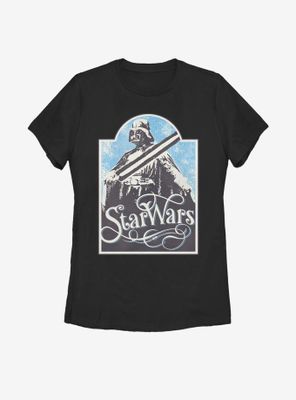 Star Wars Vader Frame Womens T-Shirt