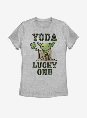 Star Wars Yoda So Lucky Womens T-Shirt