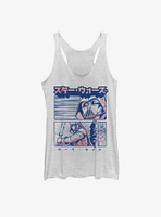 Star Wars Manga Vader Womens Tank Top
