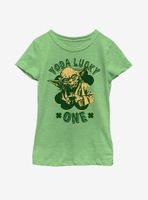 Star Wars Yoda Lucky One Youth Girls T-Shirt