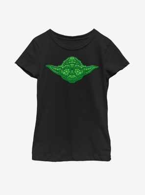 Star Wars Yoda Clovers Youth Girls T-Shirt