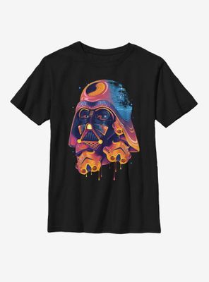 Star Wars Color Melted Vader Youth T-Shirt