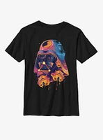 Star Wars Color Melted Vader Youth T-Shirt