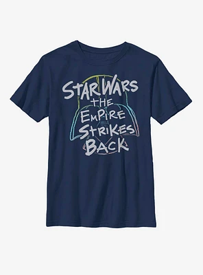 Star Wars Crayon Scratch Youth T-Shirt