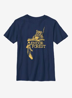Star Wars Endor Forest Youth T-Shirt