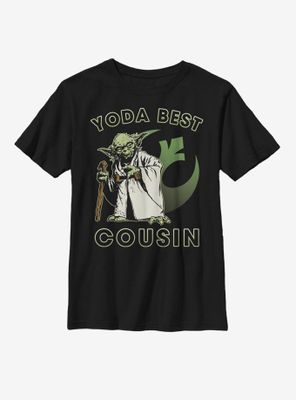 Star Wars Yoda Best Cousin Youth T-Shirt