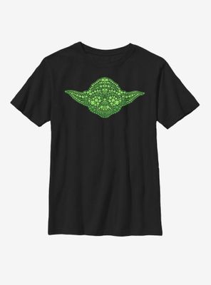 Star Wars Yoda Clovers Youth T-Shirt