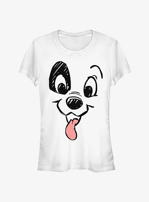 Disney 101 Dalmatians Spot Face Classic Girls T-Shirt