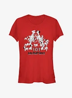 Disney 101 Dalmatians The Whole Gang Classic Girls T-Shirt