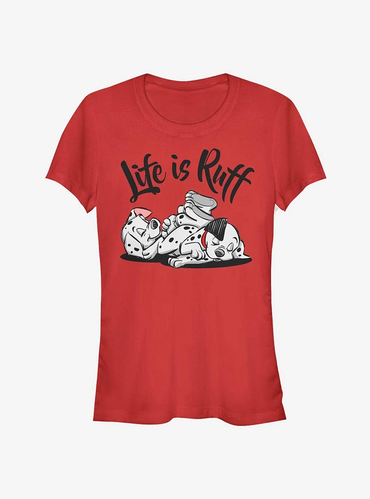 Disney 101 Dalmatians Life Is Ruff Girls T-Shirt